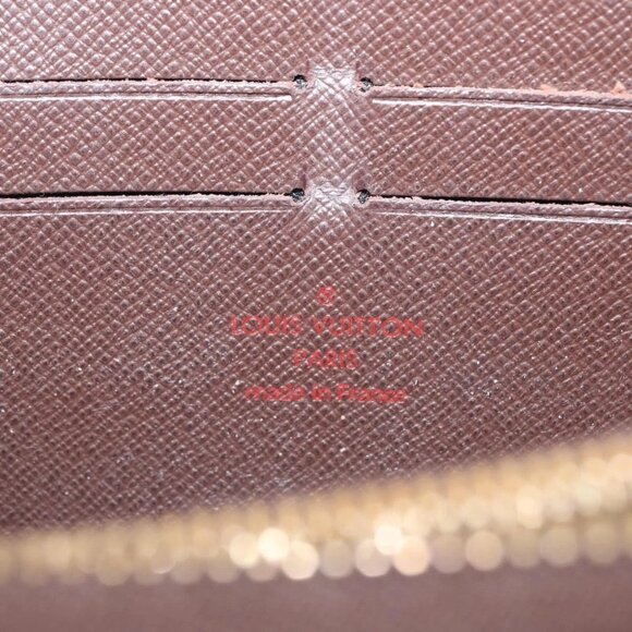 Authentic LOUIS VUITTON Damier Ebene Zippy Wallet bst336-120225 - Picture 16 of 16